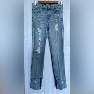 EXPRESS SIZE 0 MID-RISE CROPPED